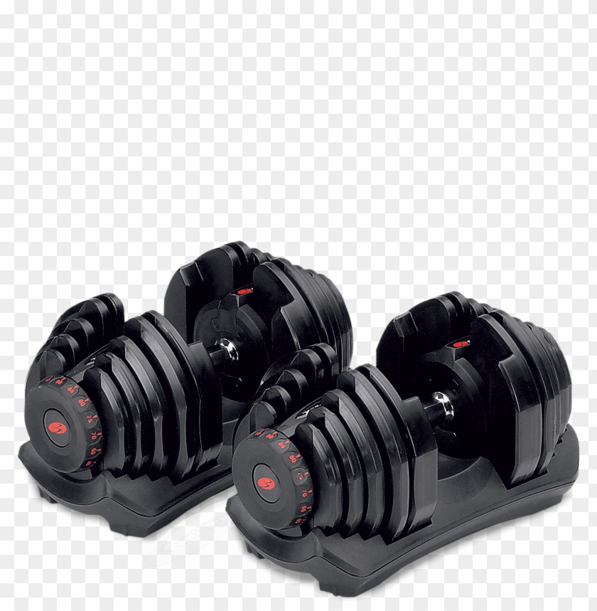 PNG image of dumbbell hantel with a clear background - Image ID 20509