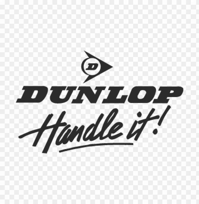  dunlop handle it vector logo - 460837