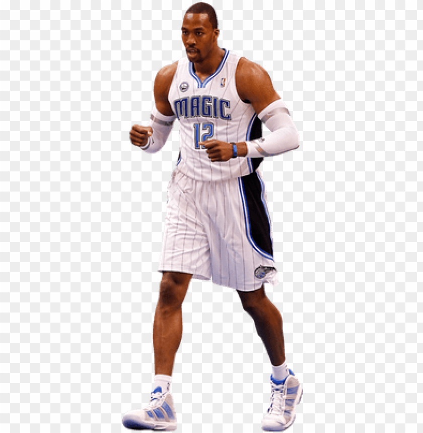 free PNG dwight howard walking - dwight howard magic PNG image with transparent background PNG images transparent