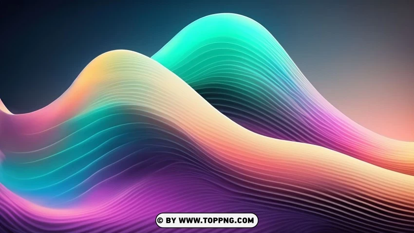abstract, wave, background, colorful, rainbow, gradient, lines