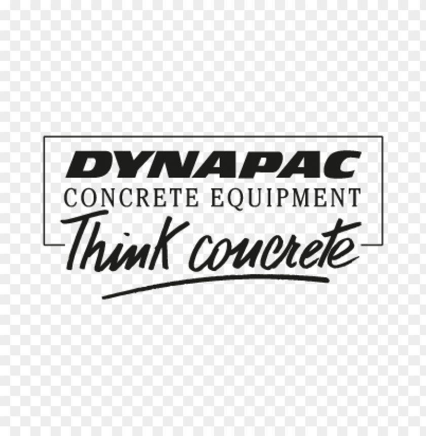  dynapac concrete equipment vector logo - 460820