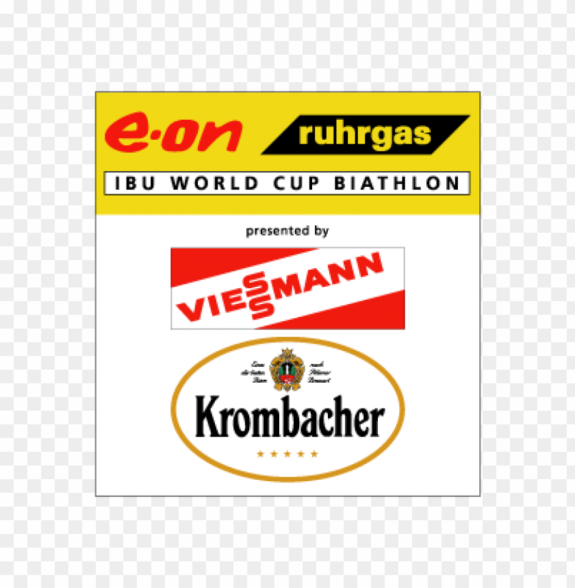  E-on Ruhrgas Ibu Biathlon Worldcup Vector Logo - 470113