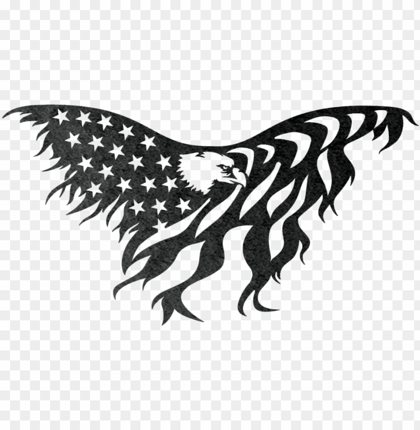symbol, american flag, hawk, banner, bird, ribbon, lion