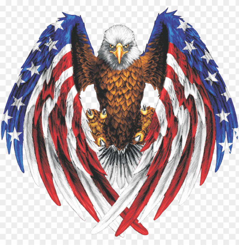 eagle logo - american flag eagle PNG image with transparent background@toppng.com