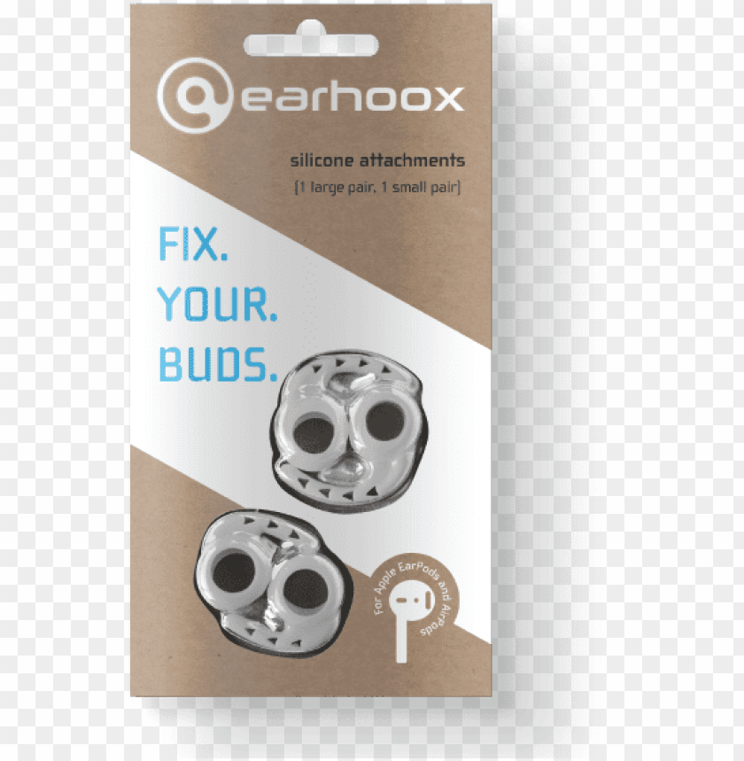 free PNG earhoox for earpods & airpods - earhoox 300-wh 20 - for apple ear pods & air pods, PNG image with transparent background PNG images transparent