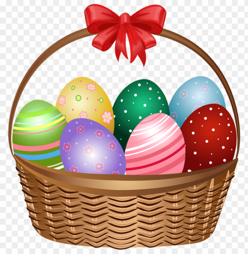 easter basket png images background -  image ID is 47625