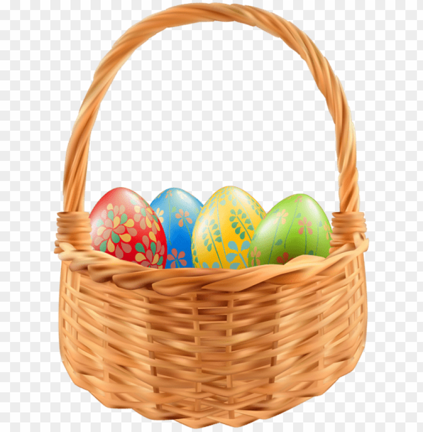 easter basket png images background -  image ID is 47631
