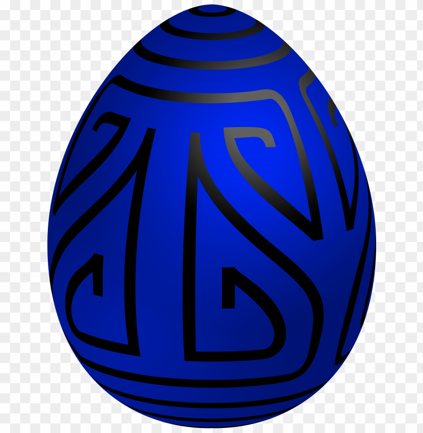 easter blue deco egg clipart png photo - 31098