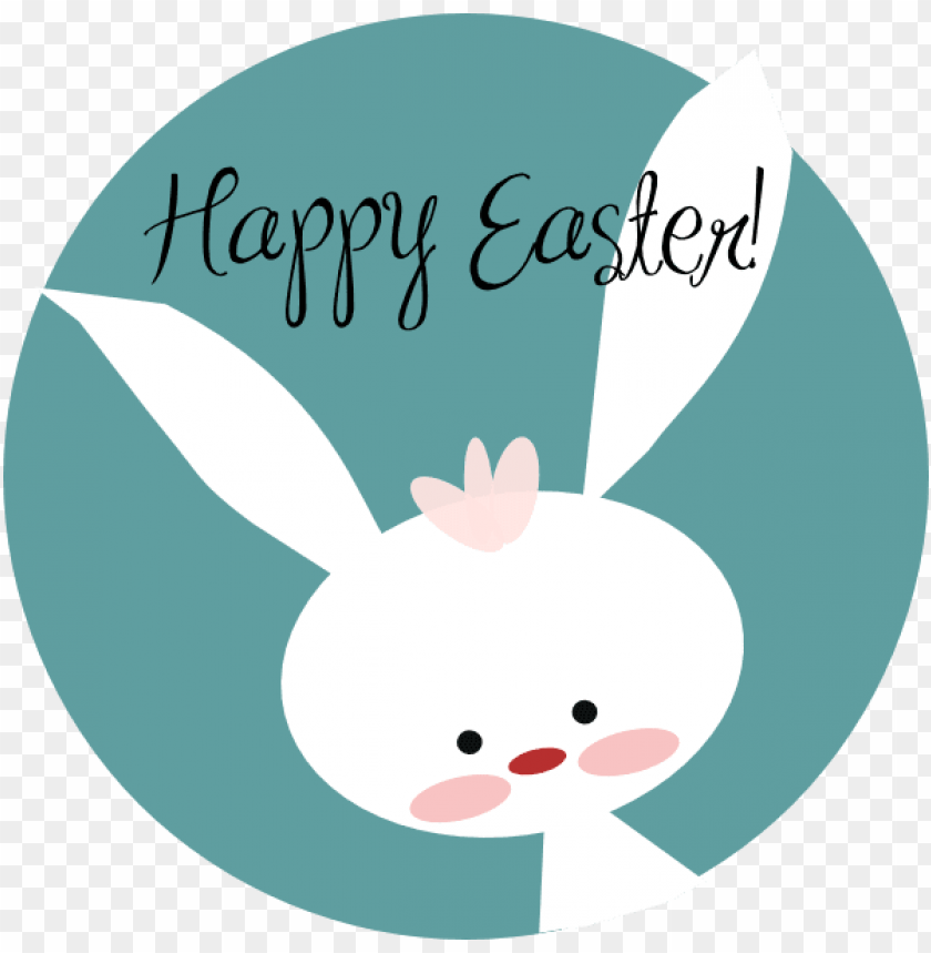 Ea Ter Bunny Happy Ea Ter PNG Image With Transparent Background