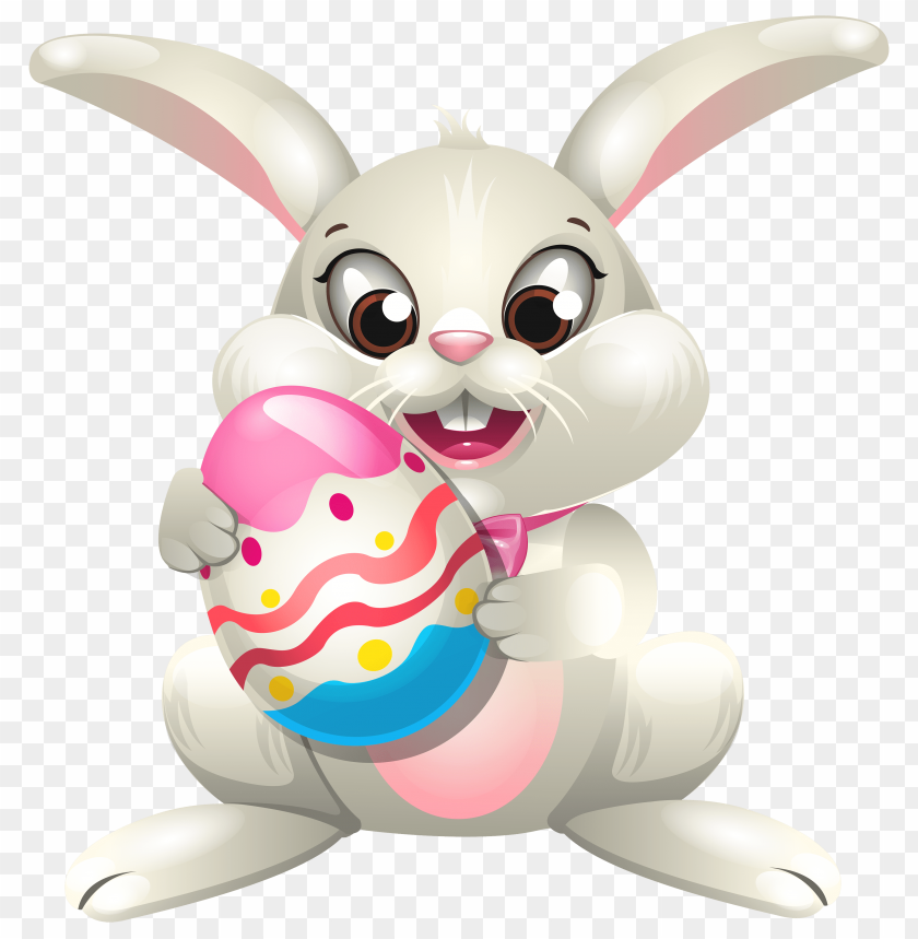 easter bunny whit egg clipart png photo - 31131