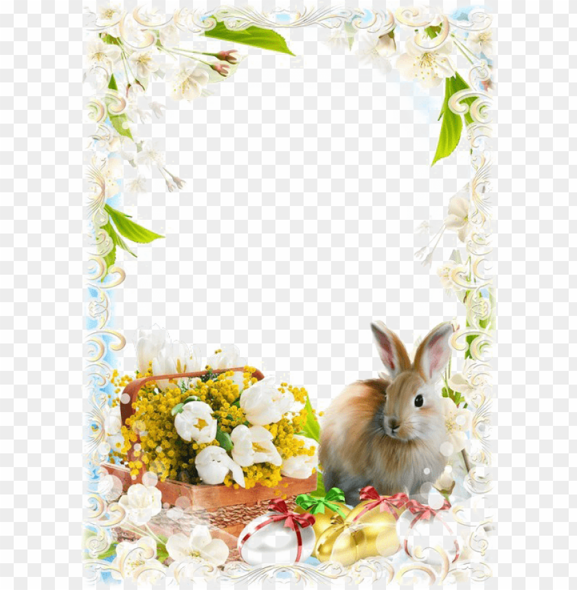 easter frame PNG image with transparent background@toppng.com