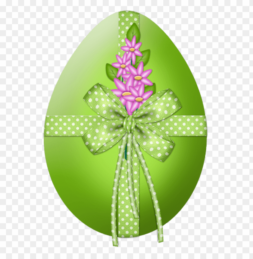 easter green egg with flower decorpicture png images background -  image ID is 50116