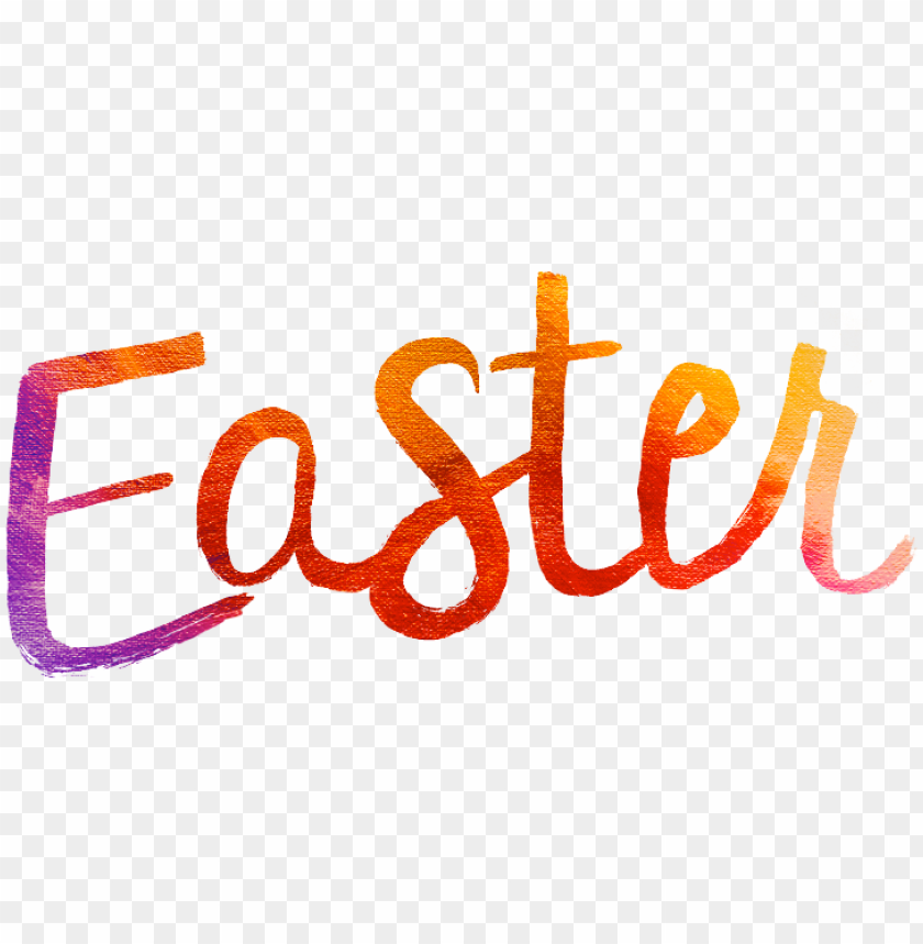 free PNG easter sunday png - text easter PNG image with transparent background PNG images transparent