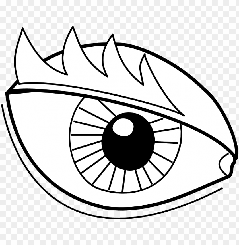 Dragon Anime Eye Lineart by Kyle203  Fur Affinity dot net