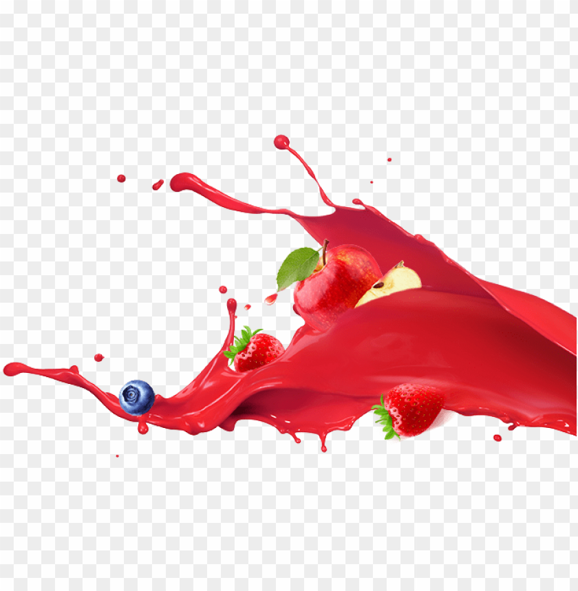 easy facebook feed error strawberry juice splash PNG transparent with Clear Background ID 177124