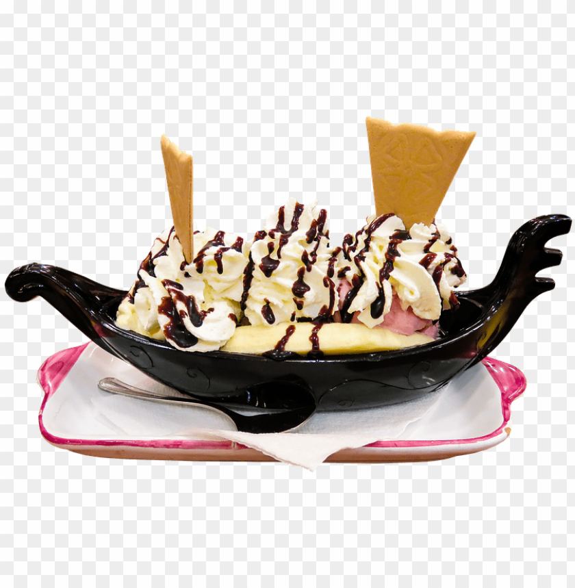 eat ice cream gondola dessert isolated swe - party-zeit - eiscreme-nachtisch-papierplatte 8 papierteller, dessert