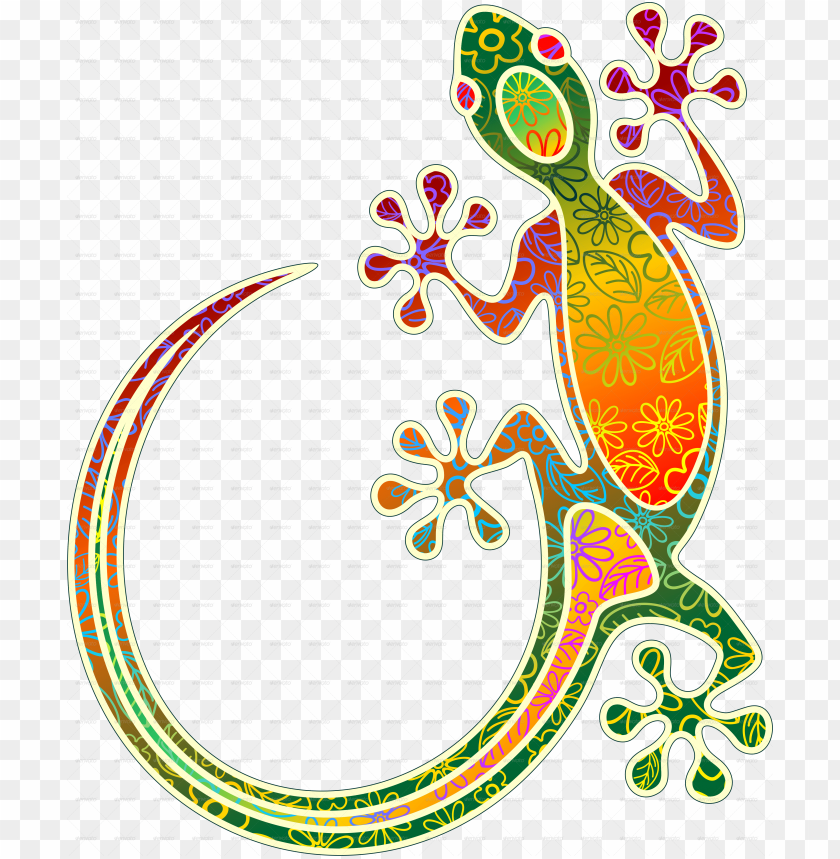 Ecko Without Background-png - Batik Gecko PNG Transparent With Clear  Background ID 210396