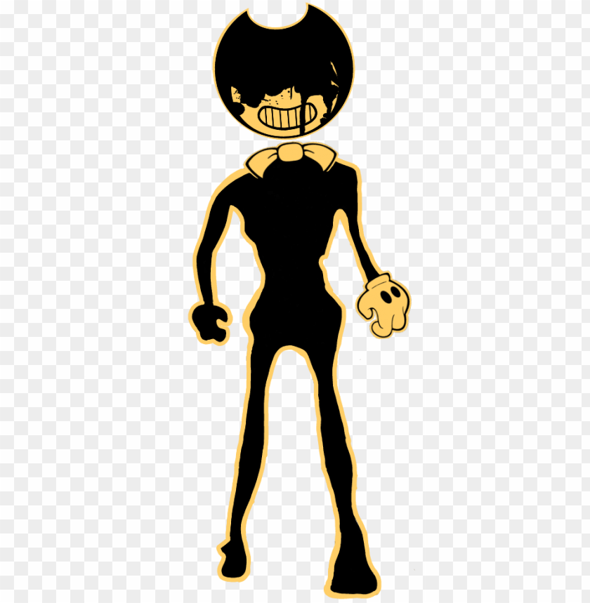 free PNG edit ink bendy cutout png batim bendy cut out - bendy and the ink machine ink bendy PNG image with transparent background PNG images transparent