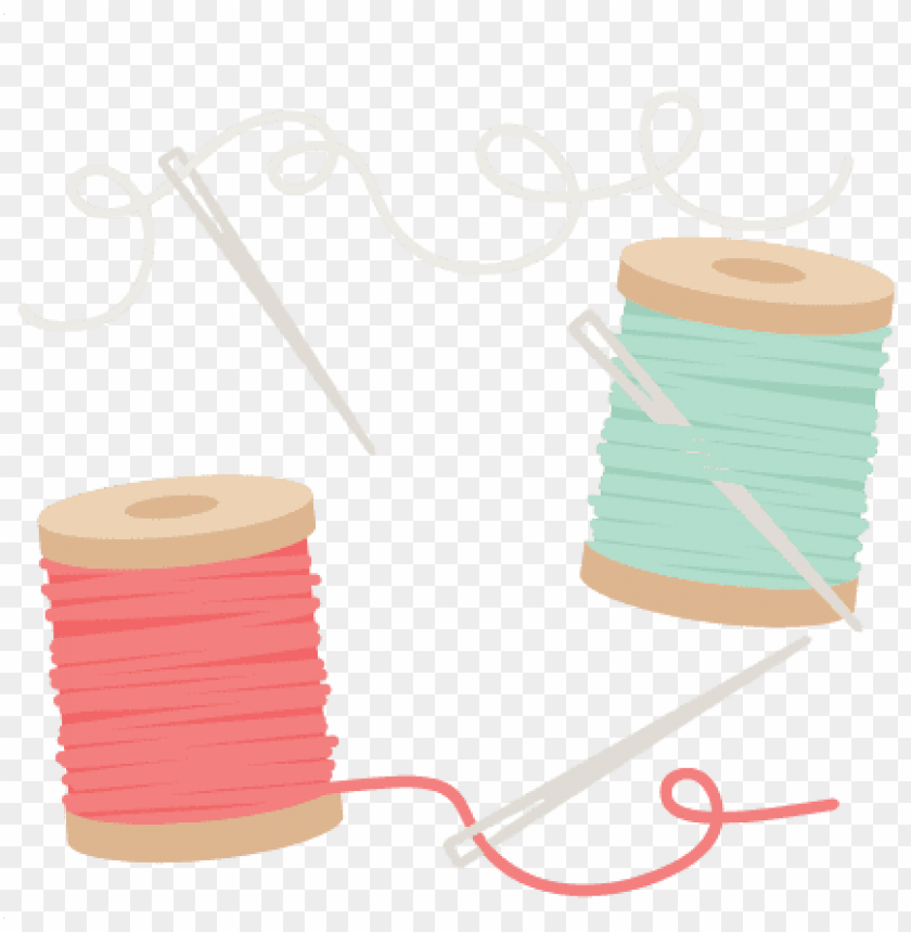 Eedles And Thread Svg Scrapbook Cut File Cute Clipart Needle And Thread PNG Image With Transparent Background