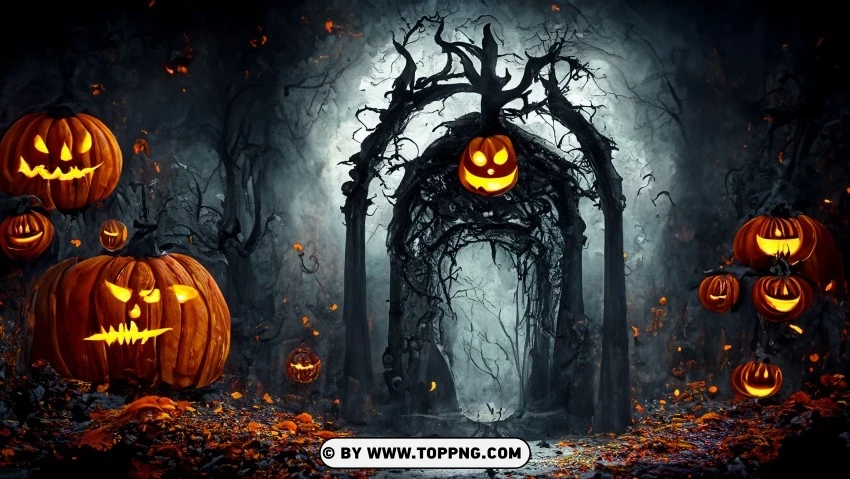 Halloween, Trick-or-treat, Costume, Pumpkin, Ghost, Skeleton, Zombie