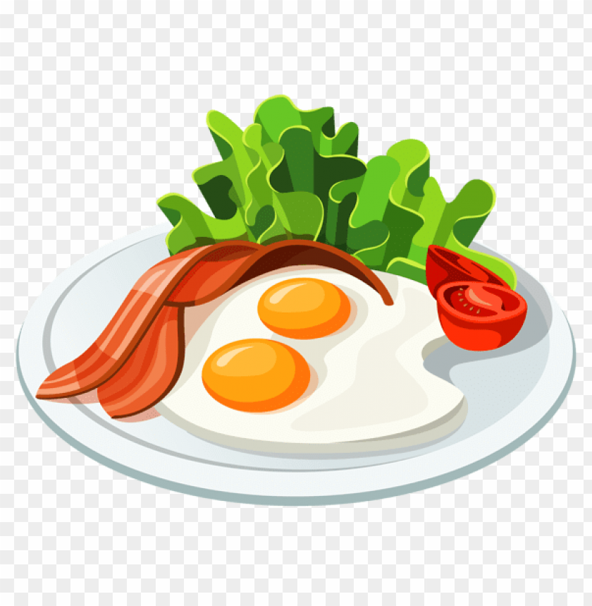 eggs and bacon png vector clipart png photo - 54473