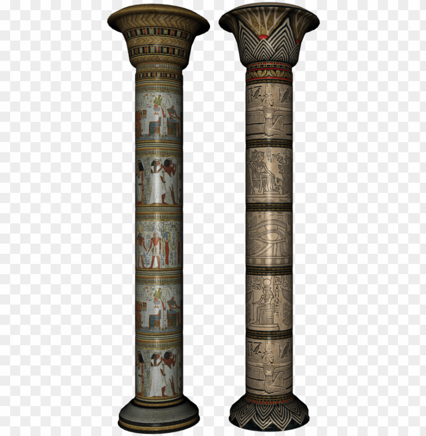 free PNG egypt - egyptian columns - egyptian columns PNG image with transparent background PNG images transparent