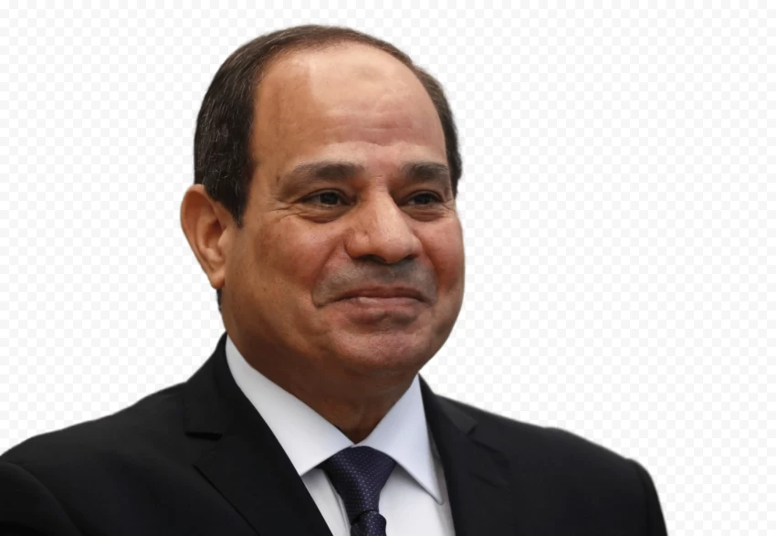President Abdel Fattah el-Sisi Transparent Background Image, President Abdel Fattah el-Sisi,Egyptian Leader,السيسي, الرئيس المصري,
