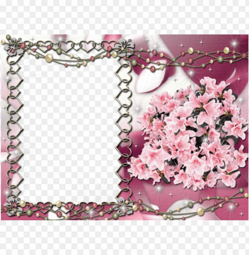 elegant png photo frames free download adobe photoshop - flower frame PNG  image with transparent background | TOPpng