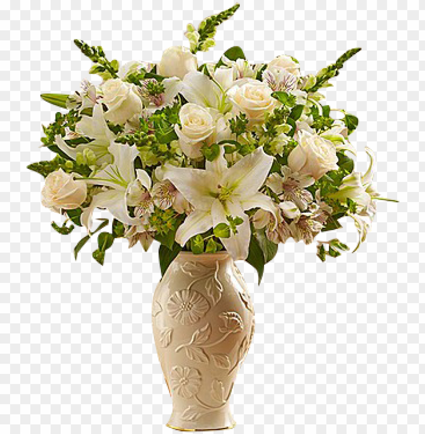 free PNG elegant whites in lenox - loving blooms lenox white - flowers by 1-800 flowers PNG image with transparent background PNG images transparent