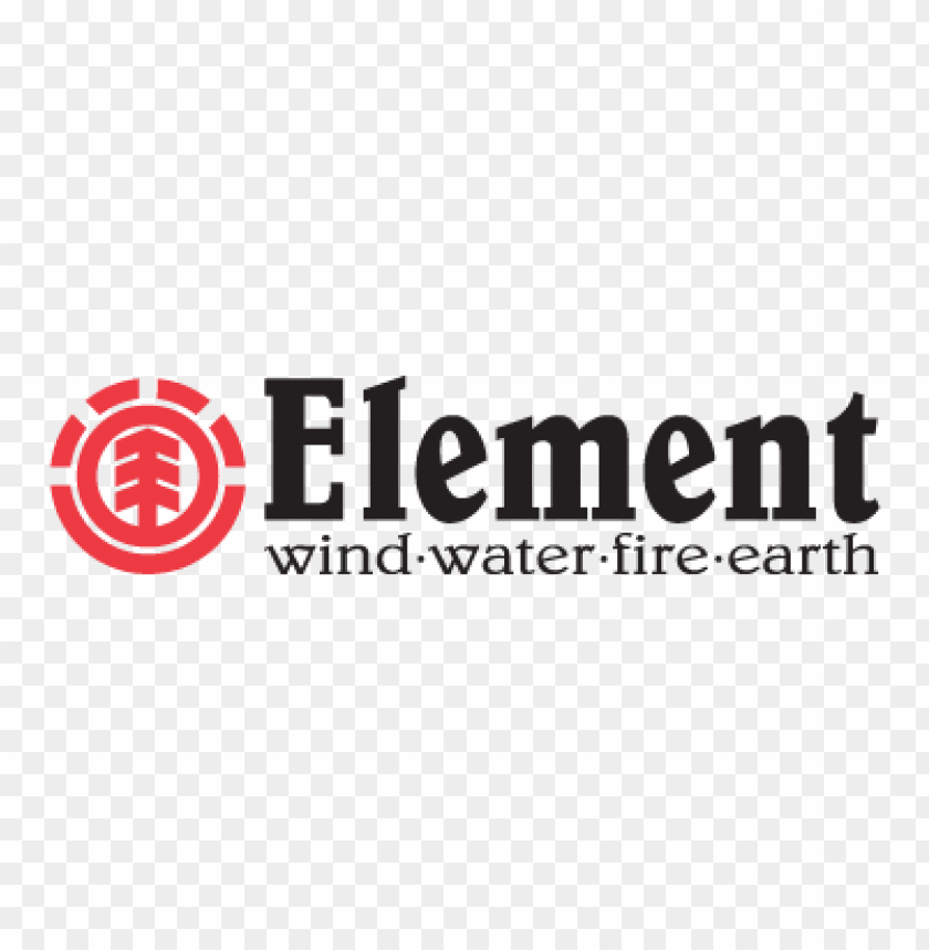  element wind water fire earth logo vector - 466108