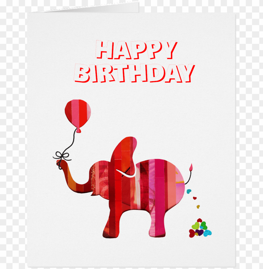 happy birthday hat, elephant, birthday clipart, birthday confetti, birthday banner, birthday border