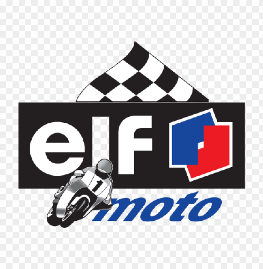  elf moto logo vector free - 466050