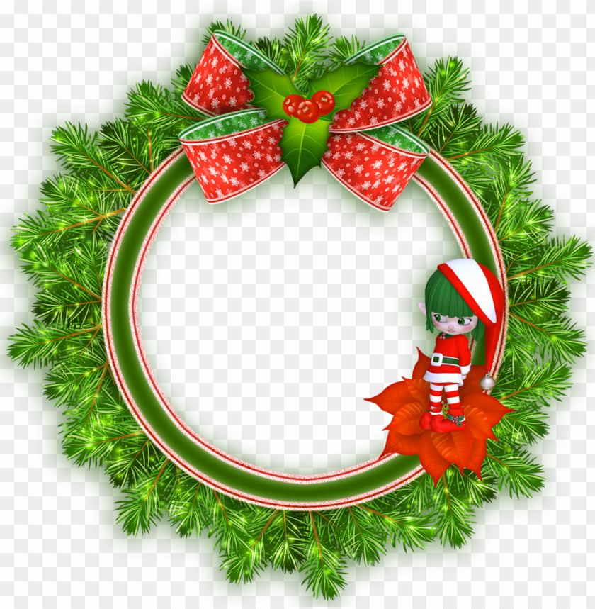 illustration, circle, holiday, set, border, shape, christmas tree