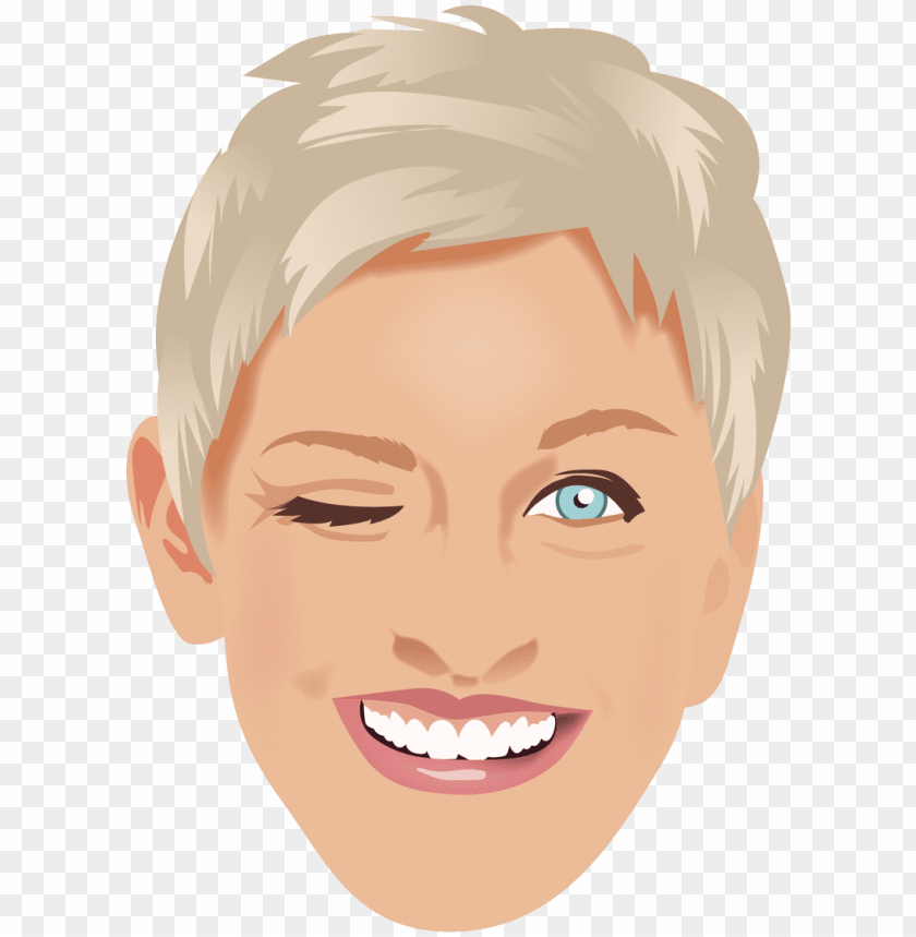 ellen heart eyes emoji PNG transparent with Clear Background ID 95553