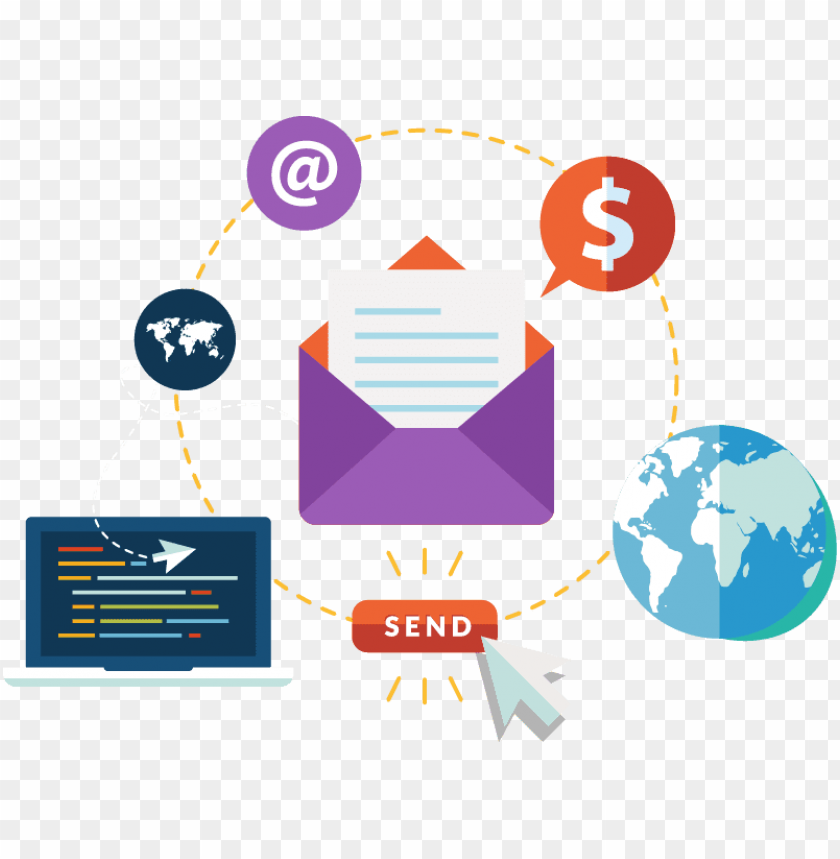 email marketing icon PNG transparent with Clear Background ID 71481