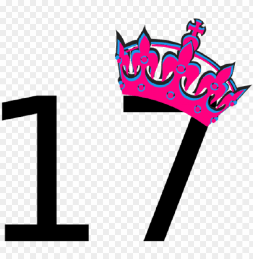 17 birthday crown