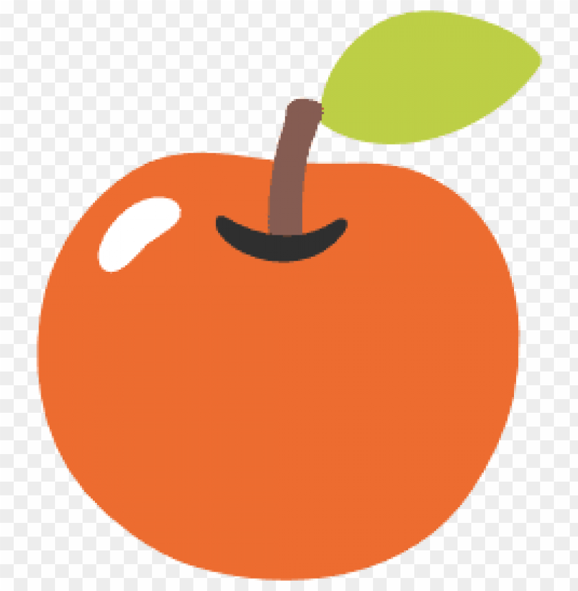 emoji android red apple clipart png photo - 35379