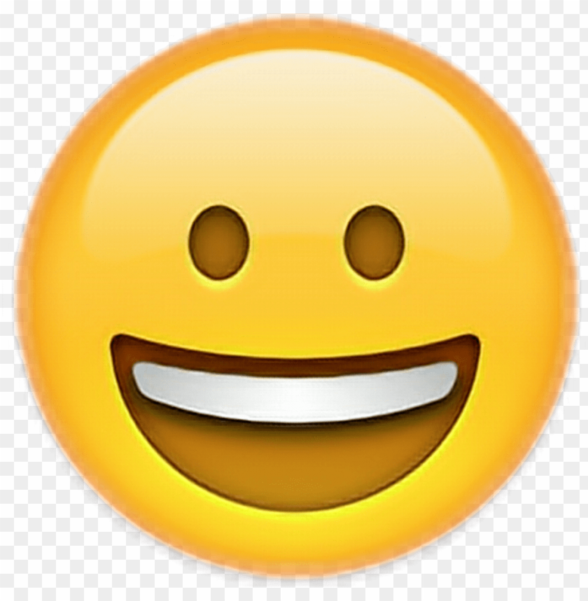 Emoji Emojis Emoticonos Emoticono Feliz Happy Reir - Happy Face Emoji PNG Transparent With Clear Background ID 194342