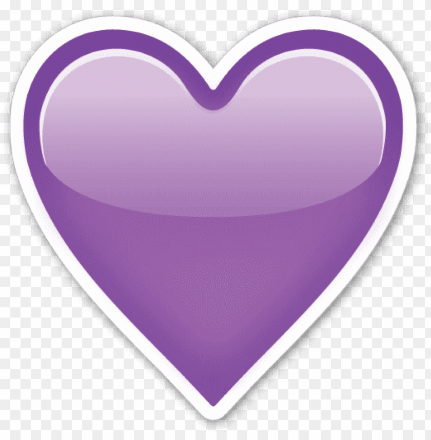 emoji purple heart PNG transparent with Clear Background ID 92286
