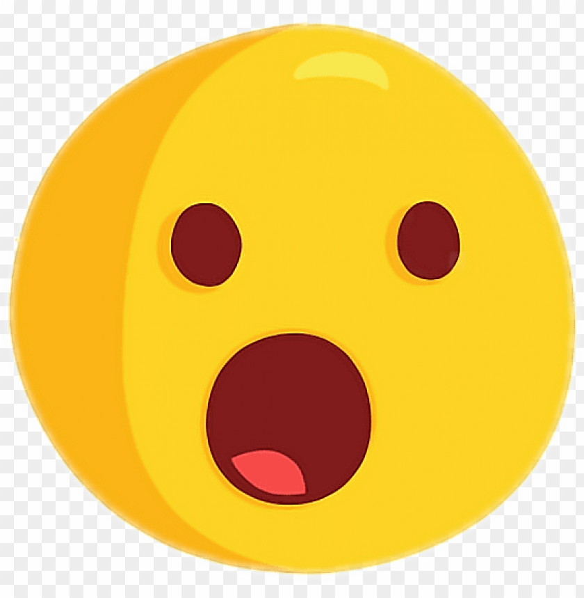 emoji shocked cute woah freetoedit woah emoji PNG transparent with Clear Background ID 230967