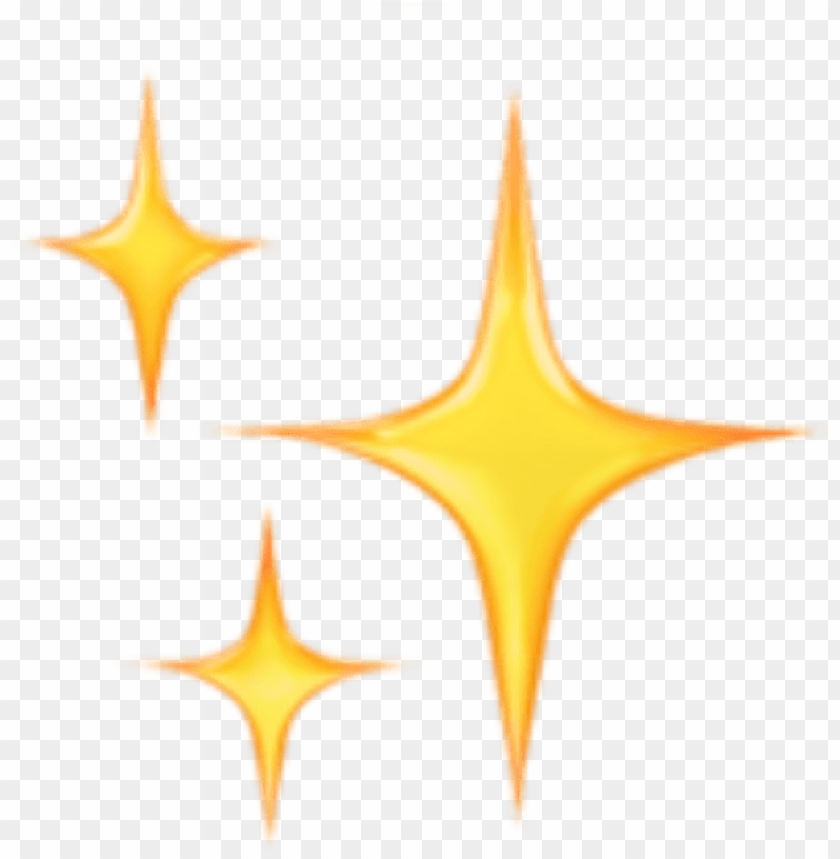 emoji sparkles PNG image with transparent background@toppng.com