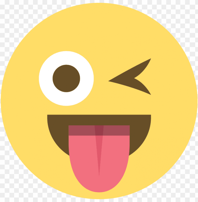 emoji-wink - emoji wink PNG image with transparent background | TOPpng