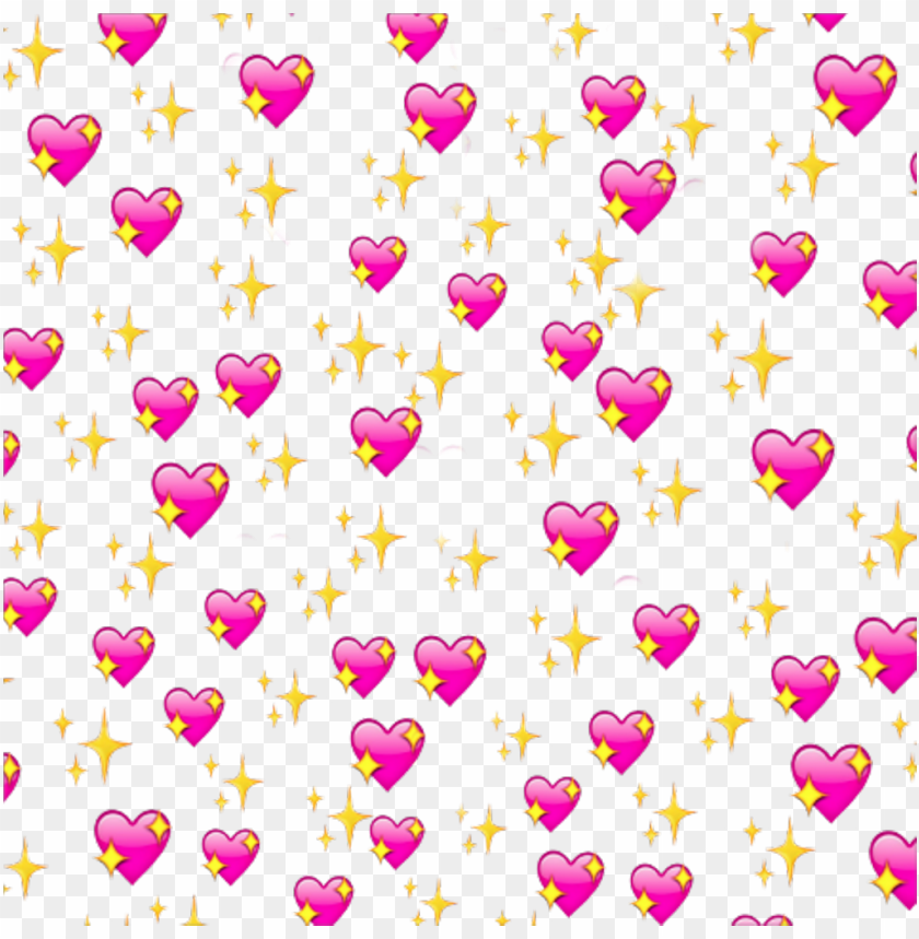 Aesthetic Heart Emoji Background Png - Largest Wallpaper Portal