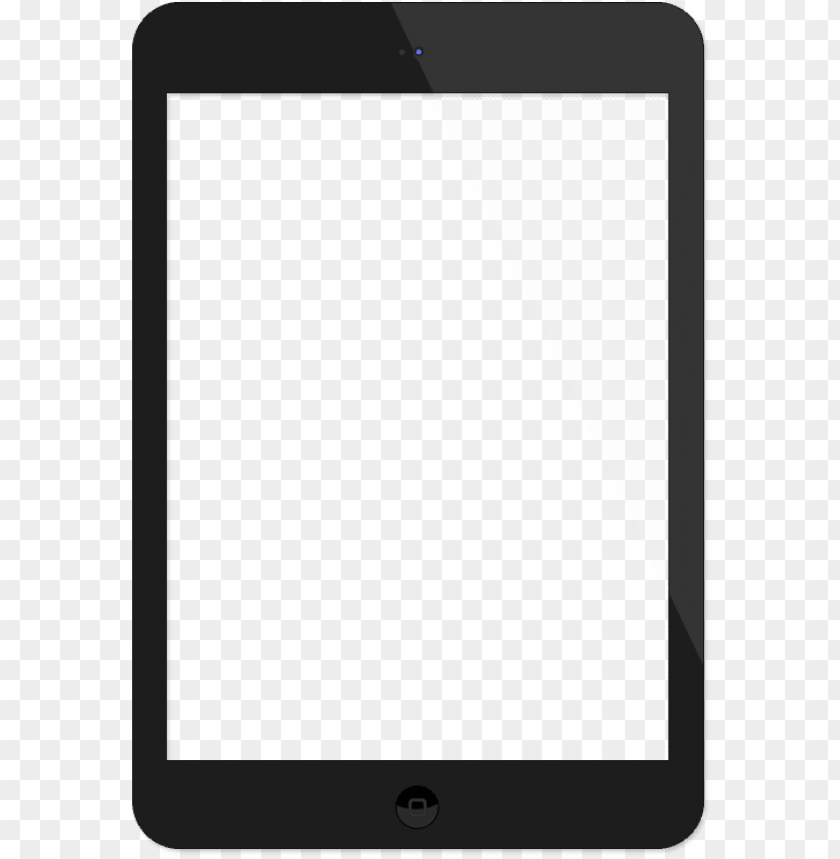 Clear empty ipad tablet PNG Image Background ID 70648