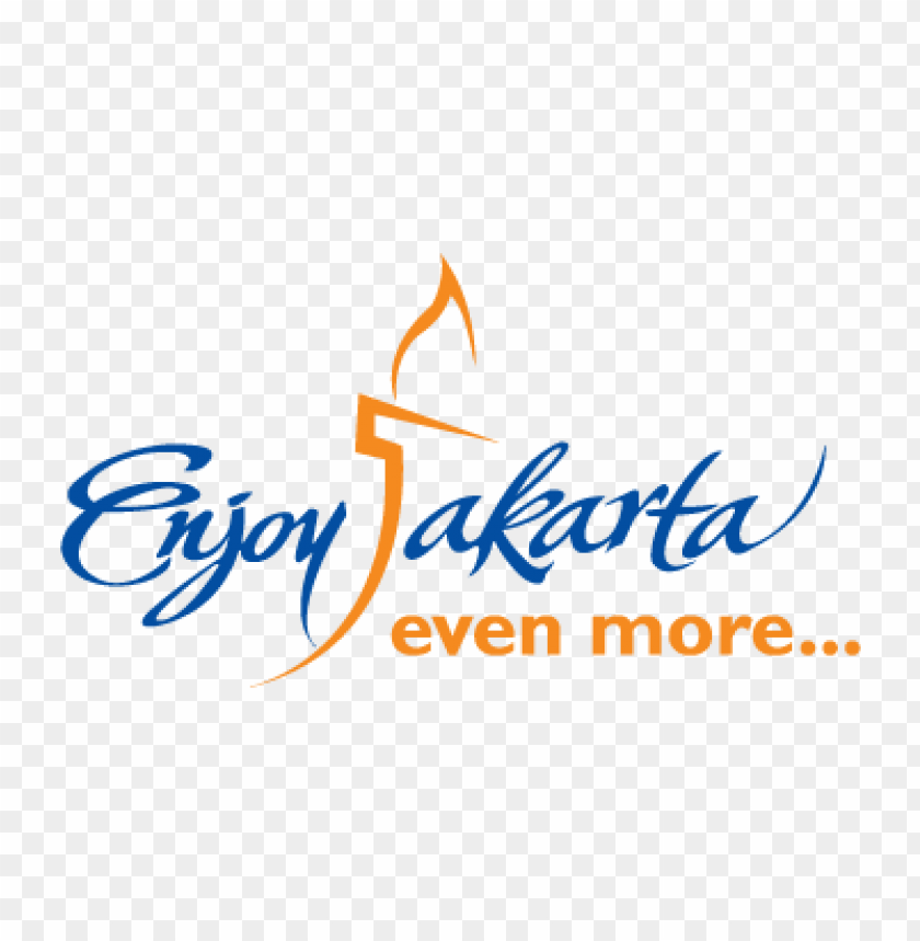  enjoy jakarta logo vector free - 466027