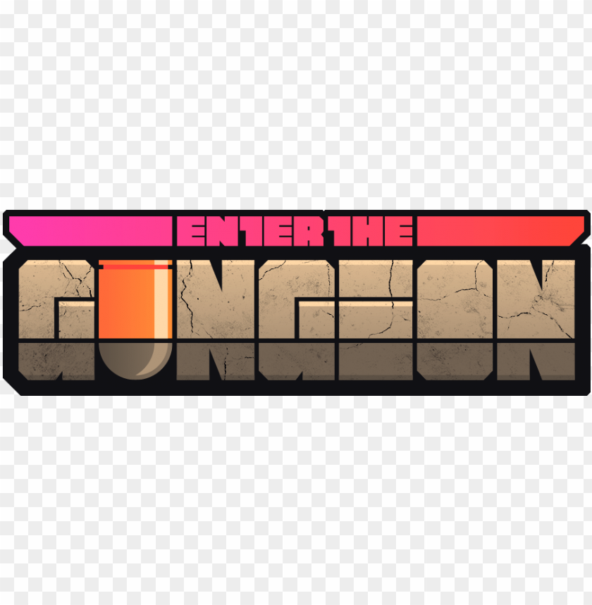 enter the gungeon lo enter the gungeon logo PNG transparent with Clear Background ID 440234