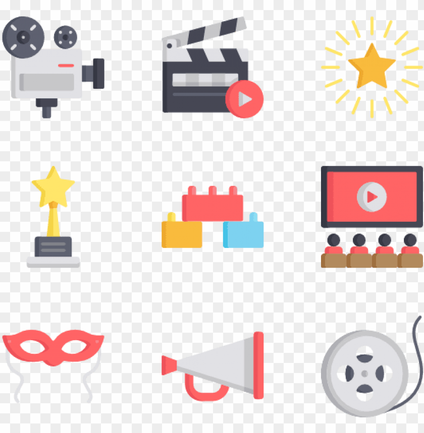 game, isolated, theater, business icons, movie, symbol, show