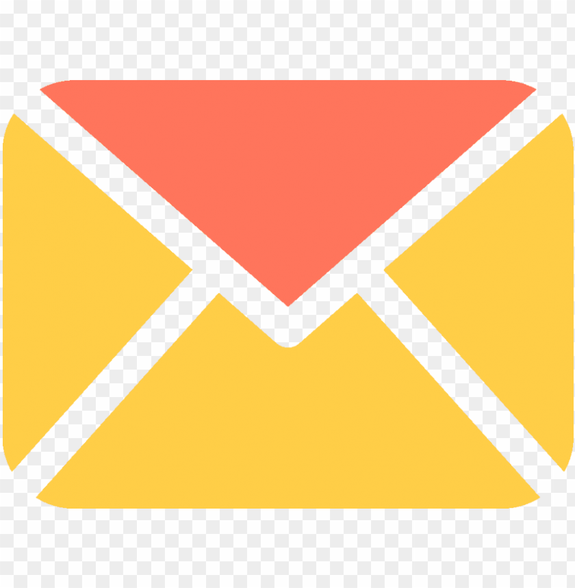 free PNG envelopemail icon - orange coloured email icon png - Free PNG Images PNG images transparent