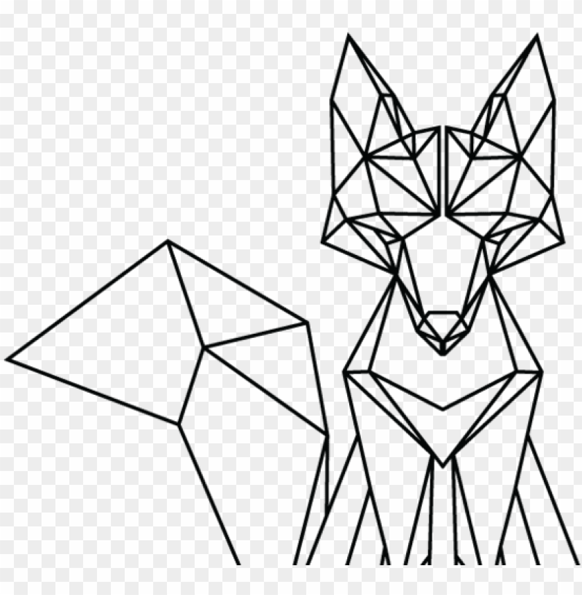 abstract, animal, pattern, wolf, polygon, cute, background