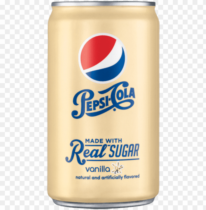 free PNG epsi-cola vanilla made with real sugar - pepsi cola, vanilla - 12 fl oz PNG image with transparent background PNG images transparent